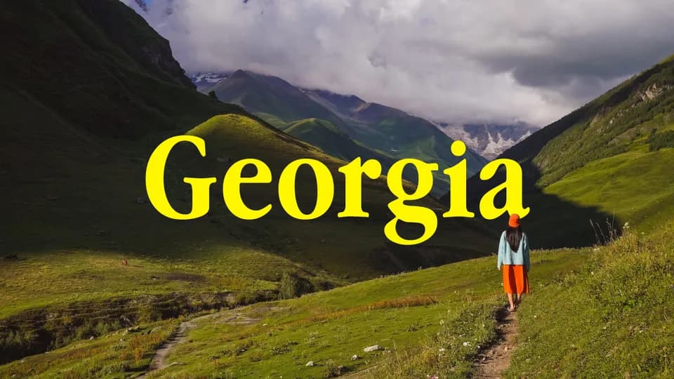 Chúng tôi đã gặp những người tuyệt vời ở Georgia!