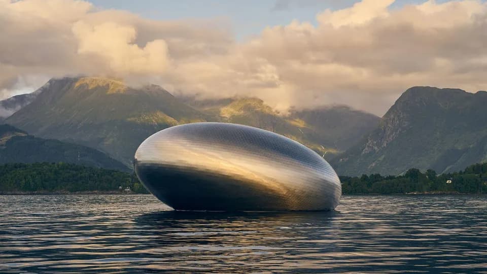 Nhà hàng Iris: Biểu tượng kiến trúc Bắc Âu nổi trên vịnh Hardangerfjord