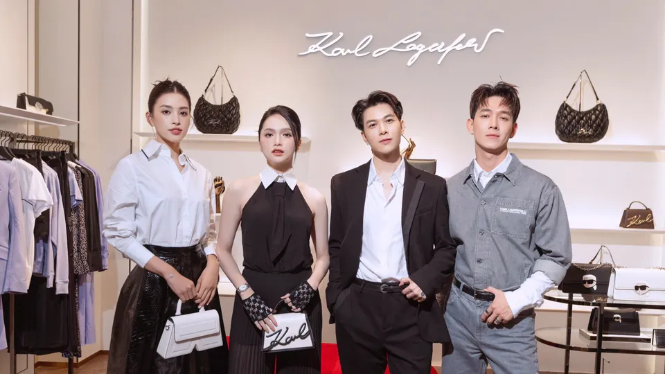 Karl Lagerfeld khai trương cửa hàng tại Vincom Đồng Khởi