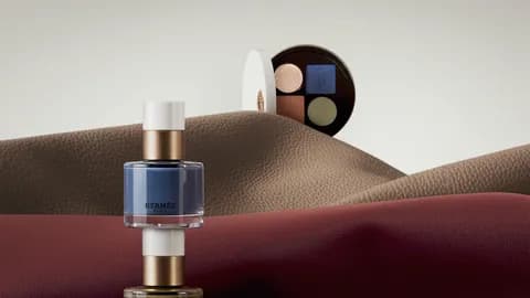 Hermès Beauty Thu/Đông 2024: Khi sắc xanh khơi gợi mọi giấc mơ