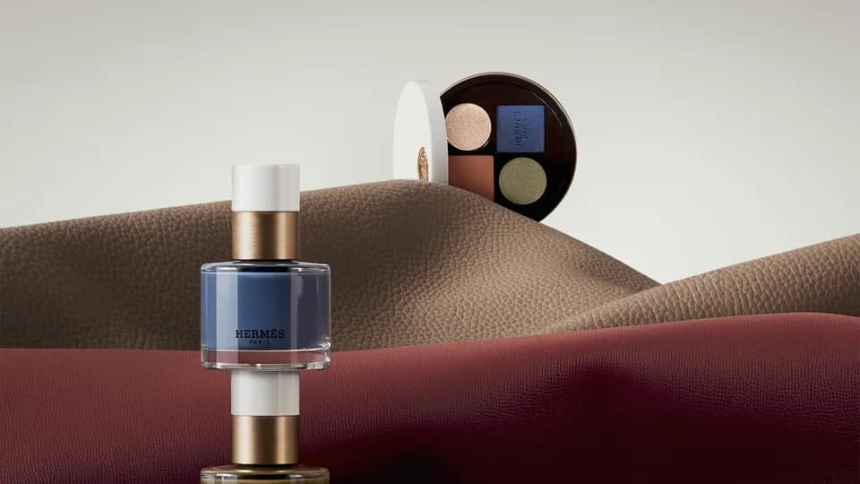 Hermès Beauty Thu/Đông 2024: Khi sắc xanh khơi gợi mọi giấc mơ