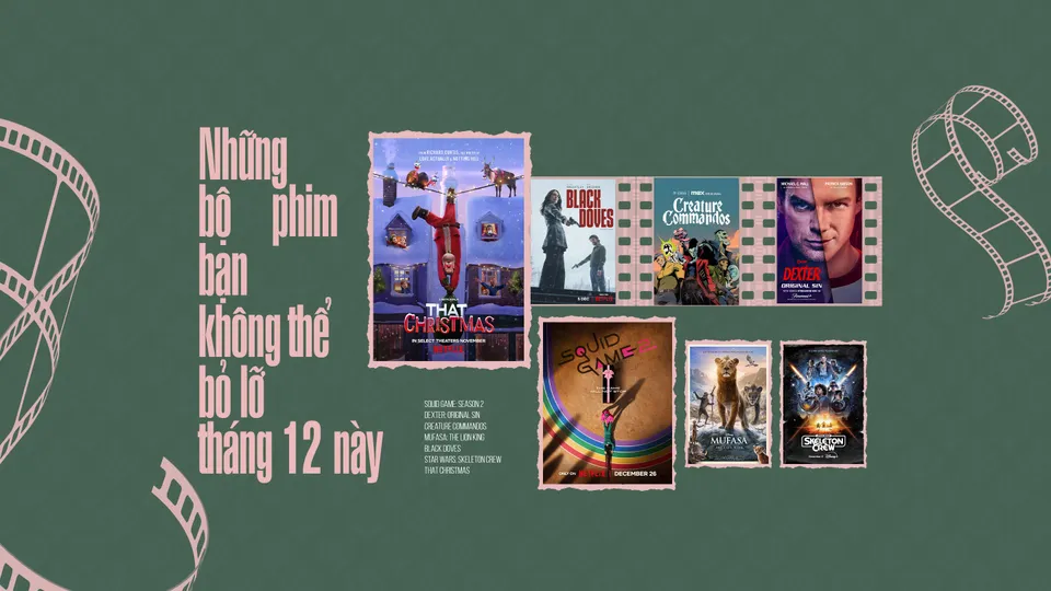 Những bộ phim bạn không thể bỏ lỡ tháng 12 này