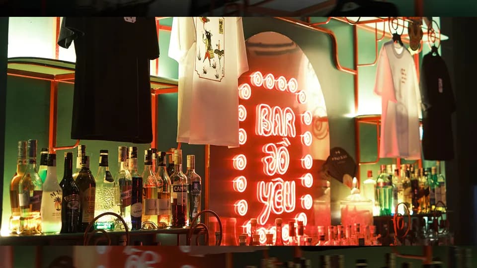"Bộ sưu tập" concept bar không thể bỏ qua tại Đà Nẵng