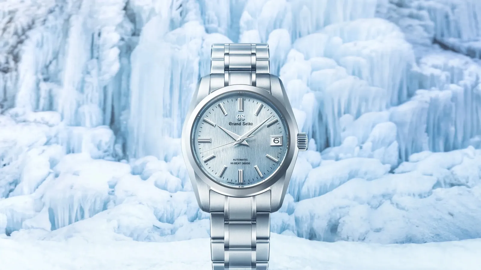 Ngắm "thác băng" ngoạn mục trên mặt số đồng hồ Grand Seiko