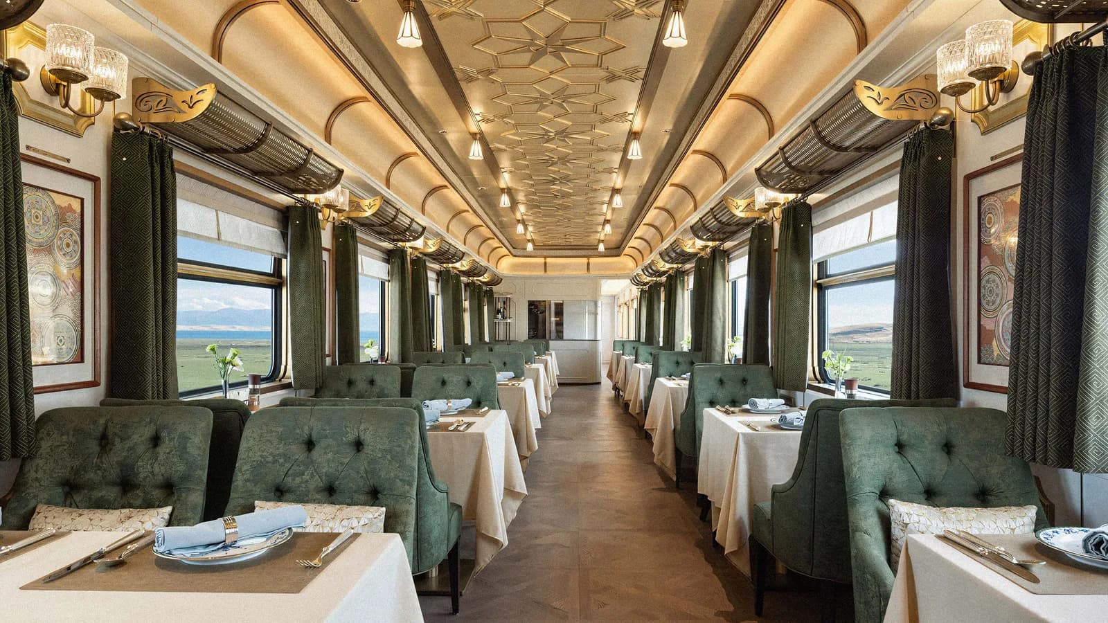 Trung Quốc mở rộng dịch vụ đường sắt xa xỉ với tuyến tàu mới Train of Glamour vào năm 2025