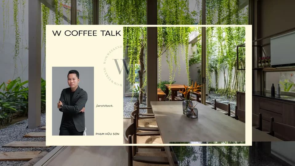 Kiến trúc xanh & bền vững: Câu chuyện từ kiến trúc sư Phạm Hữu Sơn