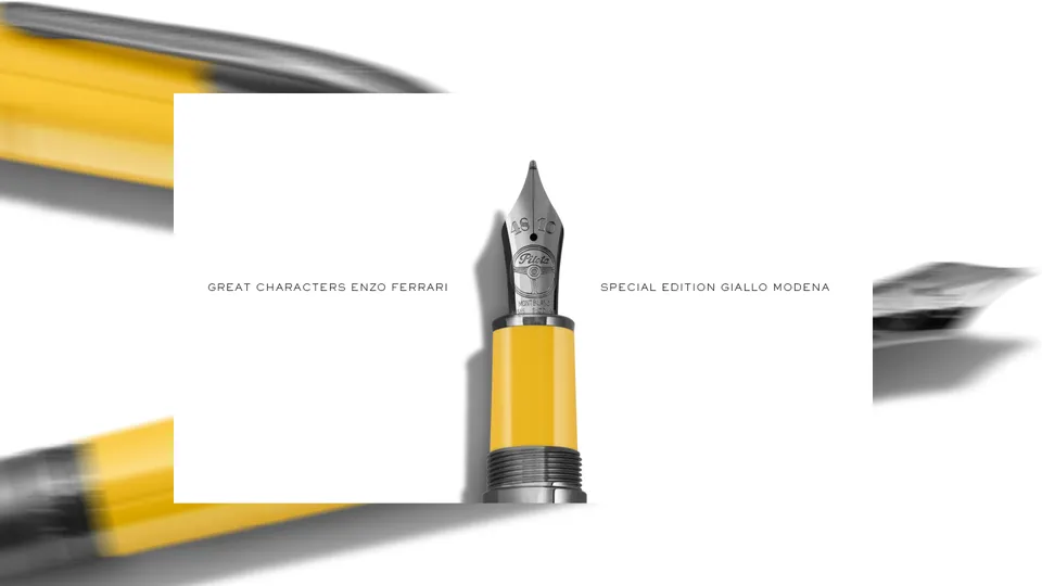 Montblanc tôn vinh huyền thoại Enzo Ferrari và sắc vàng xứ Modena