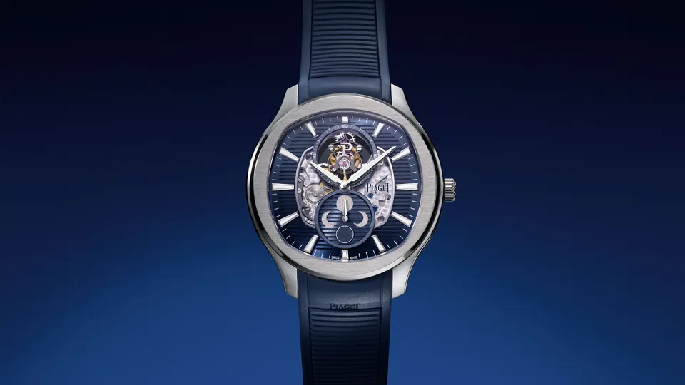 Vũ điệu thời gian trên Piaget Polo Flying Tourbillon Moonphase