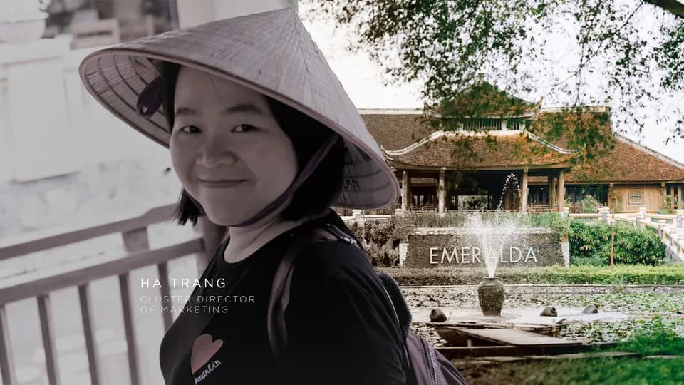 Hà Trang, Cluster Director of Marketing: “Chúng tôi đặt dấu ấn Việt vào từng trải nghiệm tại Emeralda”