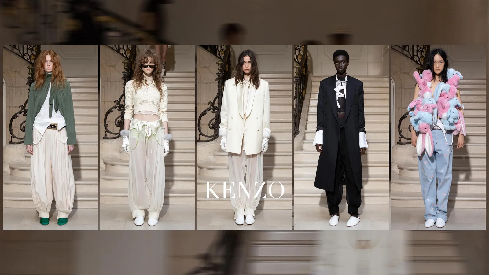 BST Kenzo Thu Đông 2025: Tuyệt đối “thơ ngây”