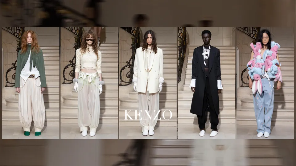 BST Kenzo Thu Đông 2025: Tuyệt đối “thơ ngây”