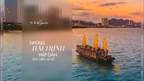 Những hải trình hấp dẫn dọc miền xứ sở