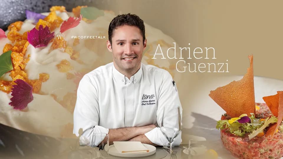 Adrien Guenzi - Bếp trưởng và những hành trình