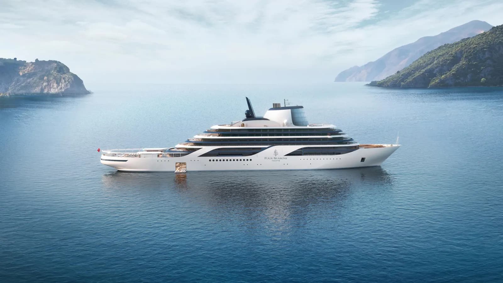 “Ốc đảo trên mặt nước” - du thuyền đầu tiên trong bộ sưu tập Four Seasons Yachts