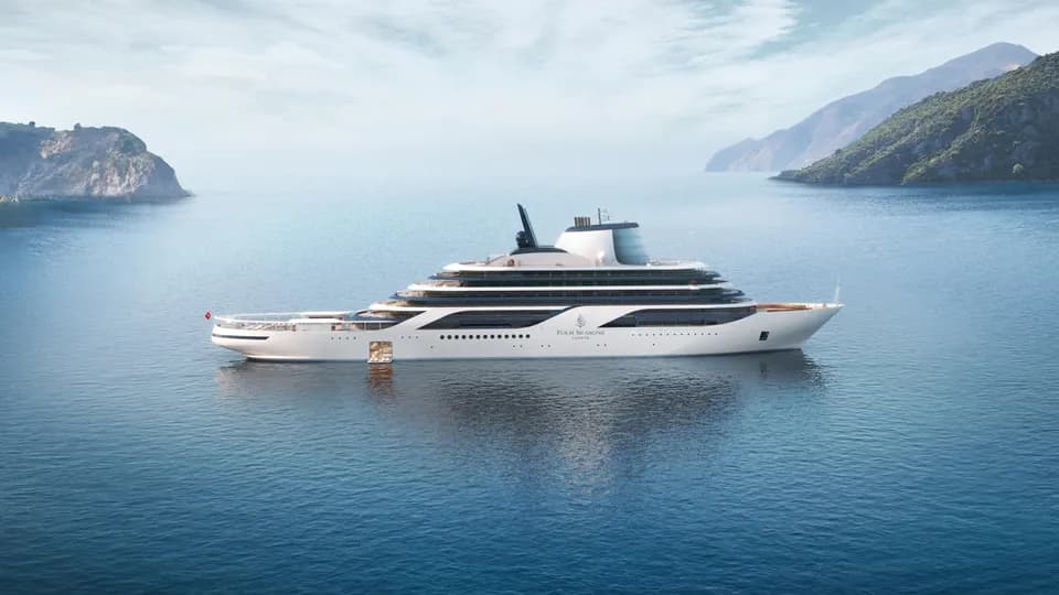 “Ốc đảo trên mặt nước” - du thuyền đầu tiên trong bộ sưu tập Four Seasons Yachts