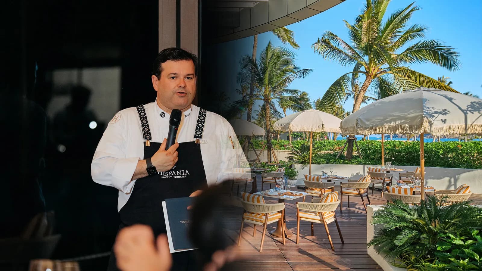 Chef Marcos Morán viết tiếp hành trình ẩm thực Tây Ban Nha tại Villa Le Corail