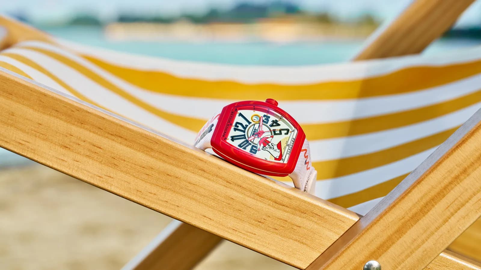 Mùa hè của thỏ Fxxking Rabbits trên mặt số đồng hồ Franck Muller