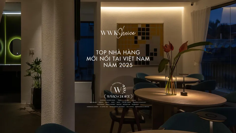 5 nhà hàng mới nổi tại Việt Nam năm 2025