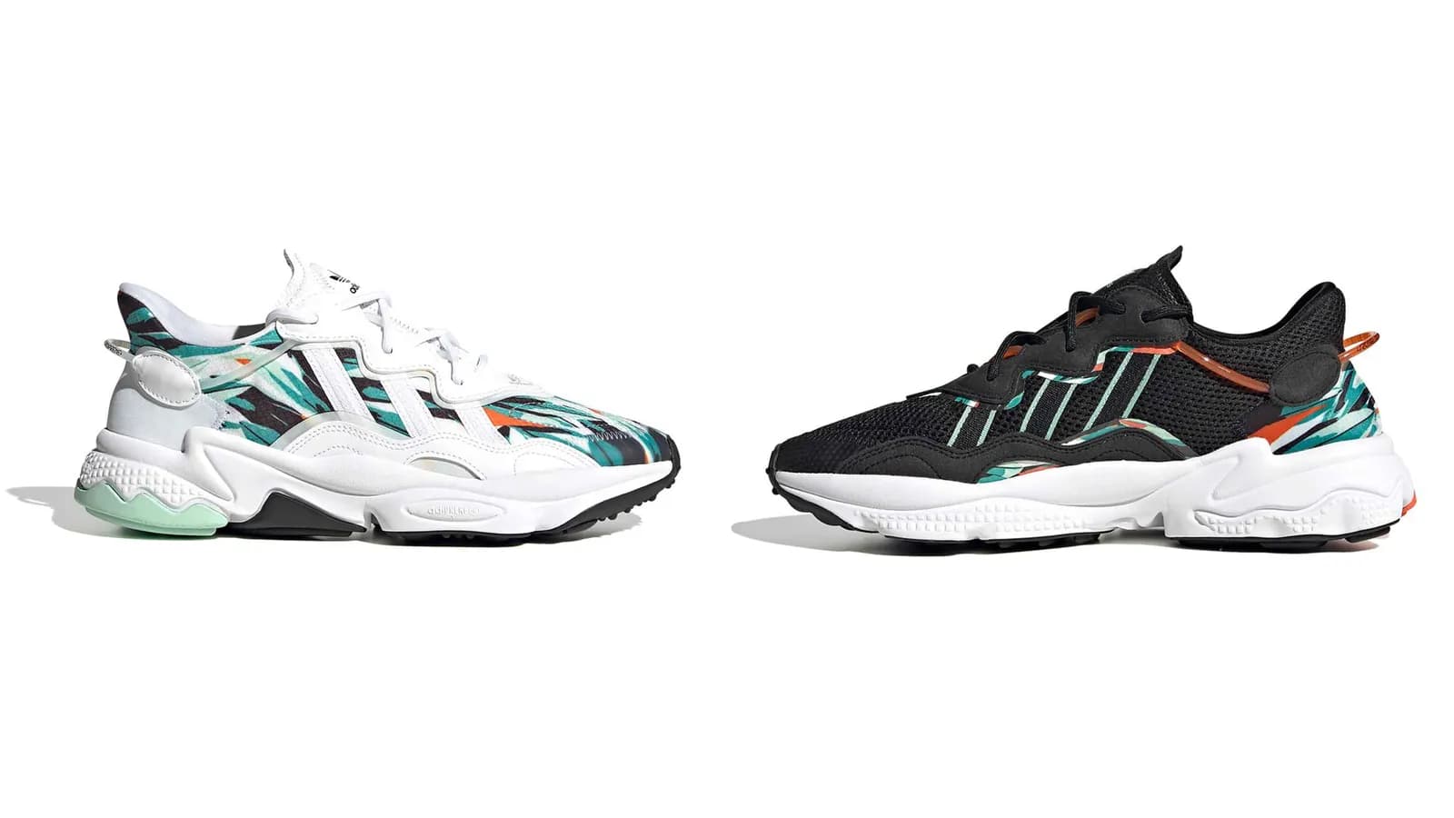Adidas thêm họa tiết rừng nhiệt đới vào mẫu giày Ozweego