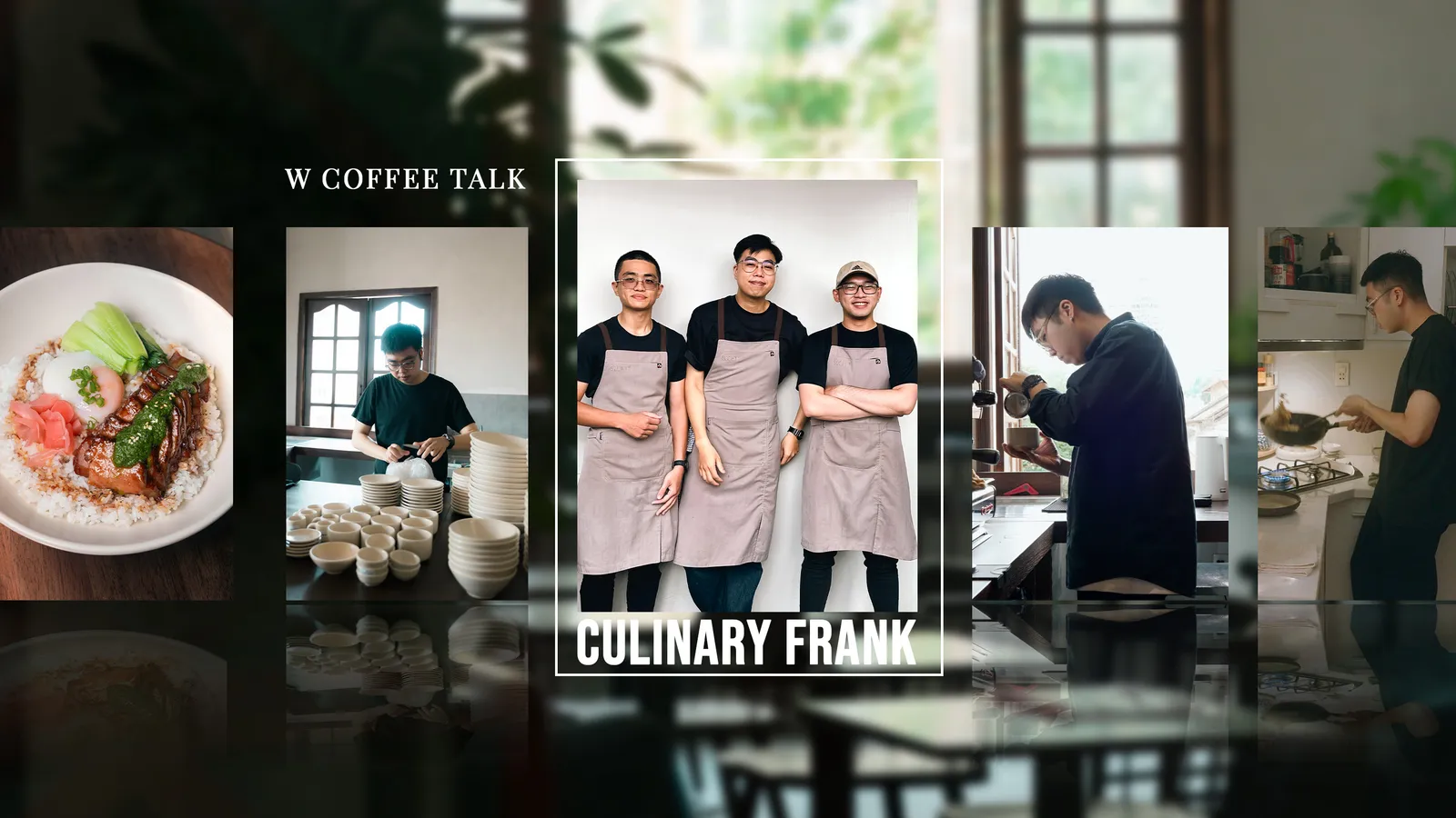 Đam mê nấu nướng của Culinary Frank: Khi tất bật khi là những điểm nghỉ