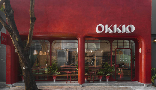 Okkio Caffe Xuân Thủy: Cảm Hứng Thiết Kế Từ 