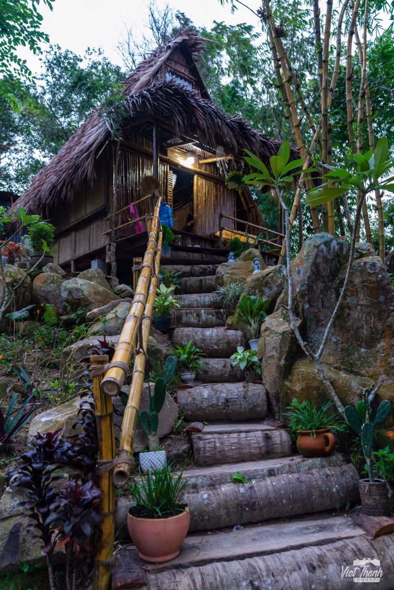 nhà của mây, bungalow, an giang, thất sơn 