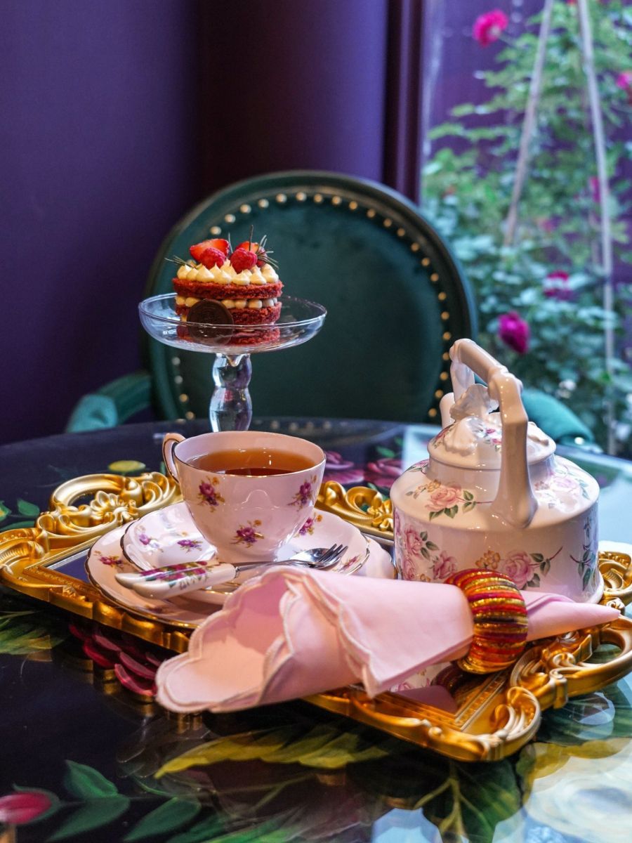 En Rose Tearoom Boutique & Spa, En Rose, tiệm trà kiểu Anh, địa điểm trà chiều Sài Gòn, trà chiều TPHCM