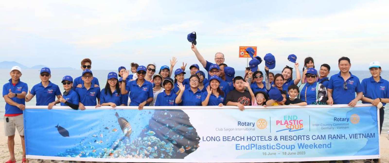 “Để Cam Ranh Không Còn Rác Thải Nhựa”, Rotary Việt Nam, khách sạn Cam Ranh