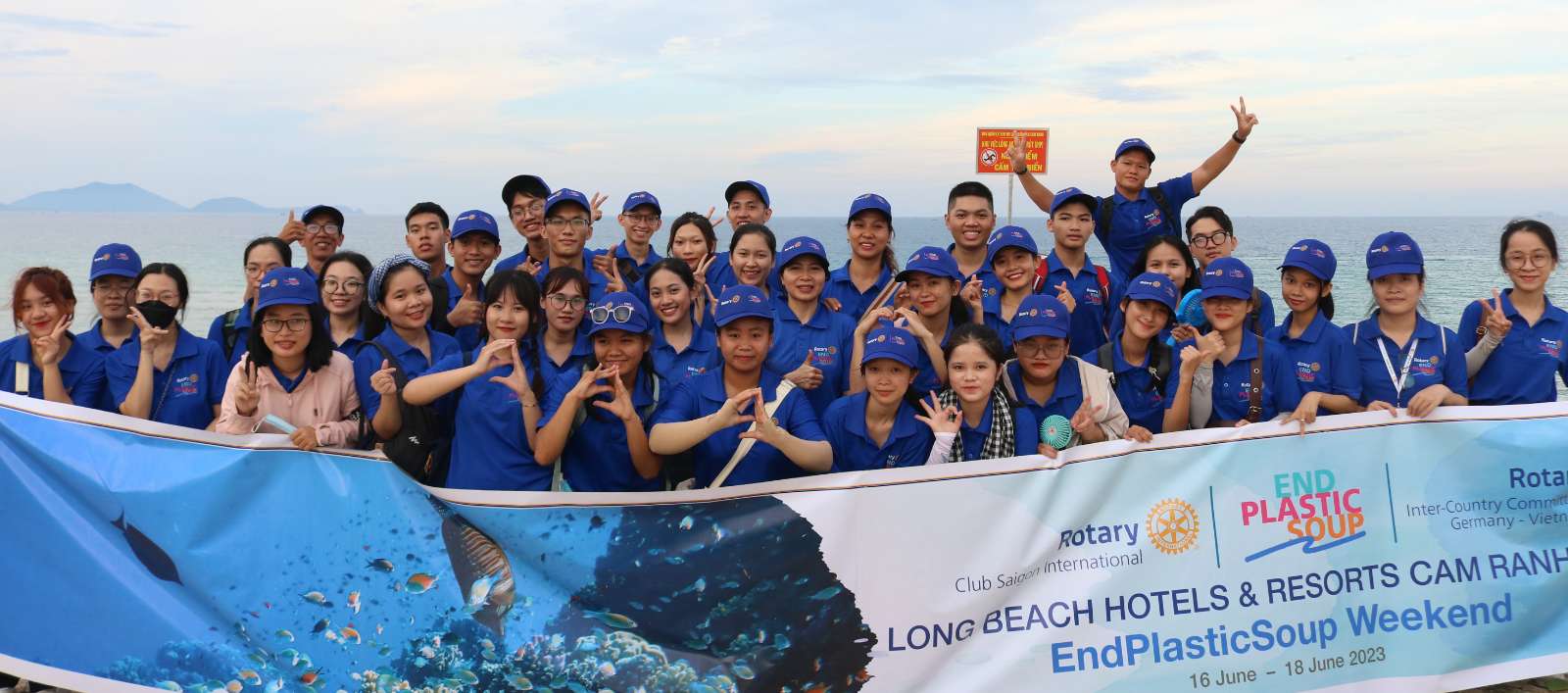 “Để Cam Ranh Không Còn Rác Thải Nhựa”, Rotary Việt Nam, khách sạn Cam Ranh