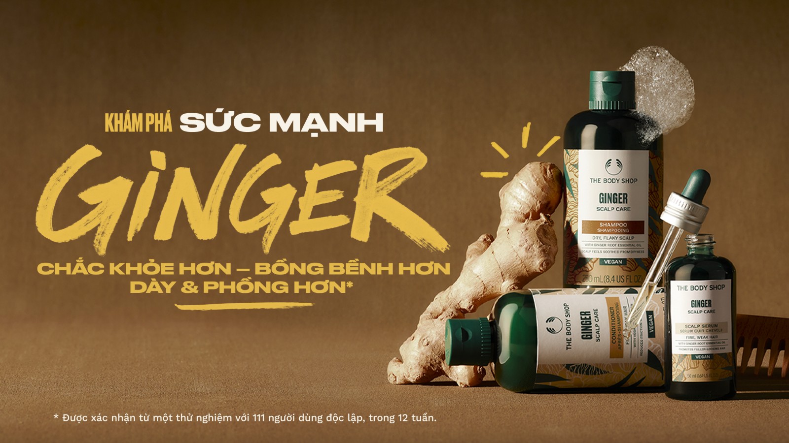 the body shop, mỹ phẩm thuần chay, dầu gội thuần chay