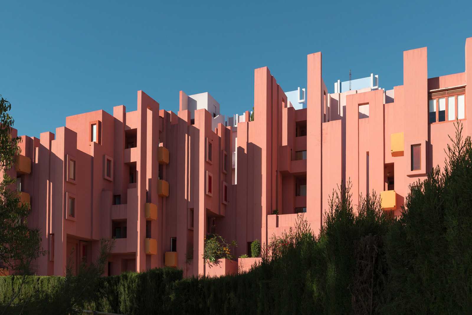 La Muralla Roja, kiến trúc, Tây Ban Nha, Địa Trung Hải, Ricardo Bofill, Bắc Phi, Hy Lạp