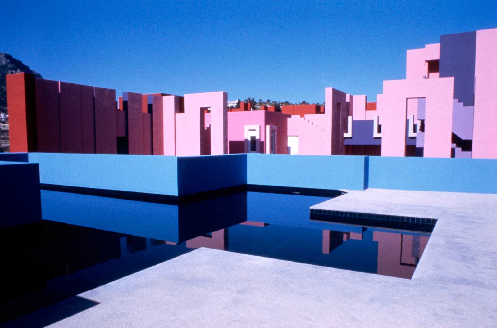 La Muralla Roja, kiến trúc, Tây Ban Nha, Địa Trung Hải, Ricardo Bofill, Bắc Phi, Hy Lạp