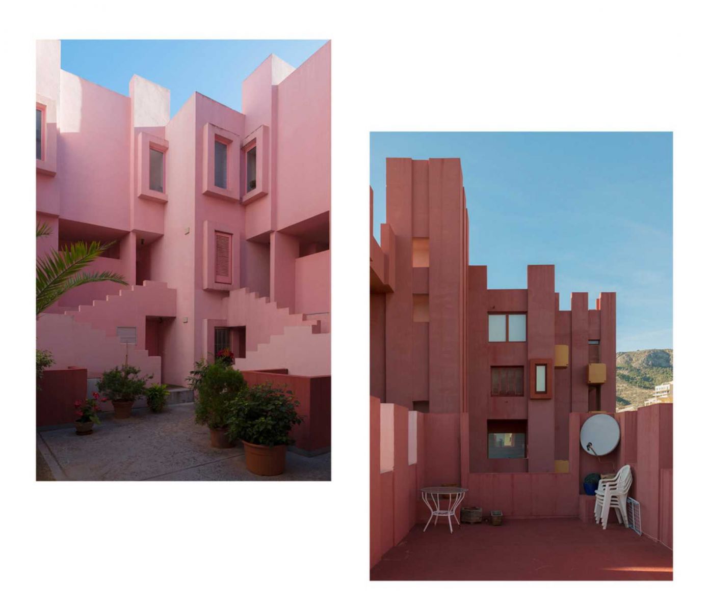 La Muralla Roja, kiến trúc, Tây Ban Nha, Địa Trung Hải, Ricardo Bofill, Bắc Phi, Hy Lạp