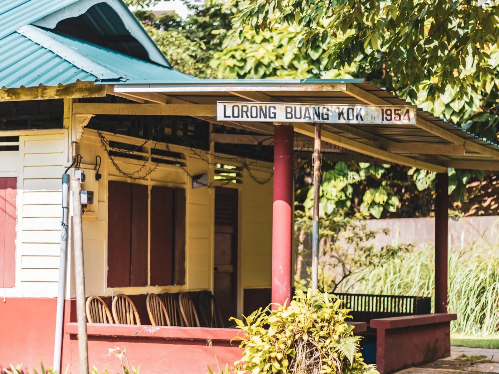 làng kampong lorong buangkok, kampong lorong buangkok, singapore last village,