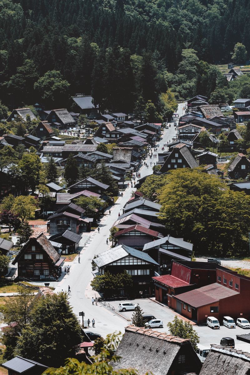 shirakawa-go, shirakawago, làng cổ, nhật bản