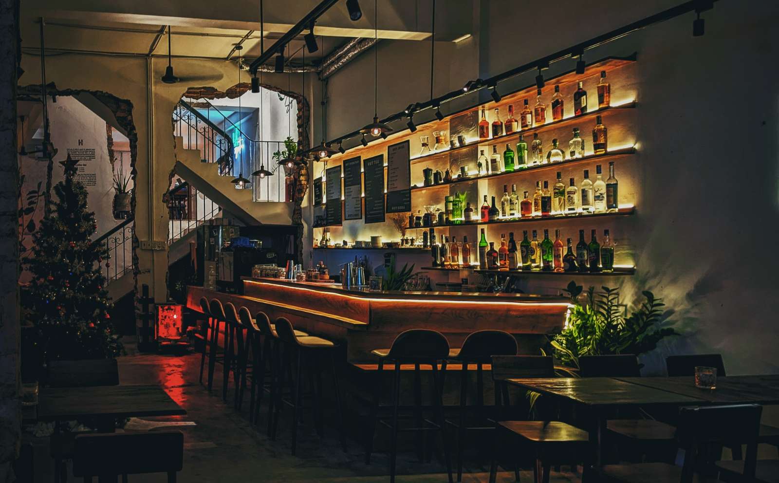 hidden bar, xu hướng giải trí, điểm giải trí cuối năm, nightlife