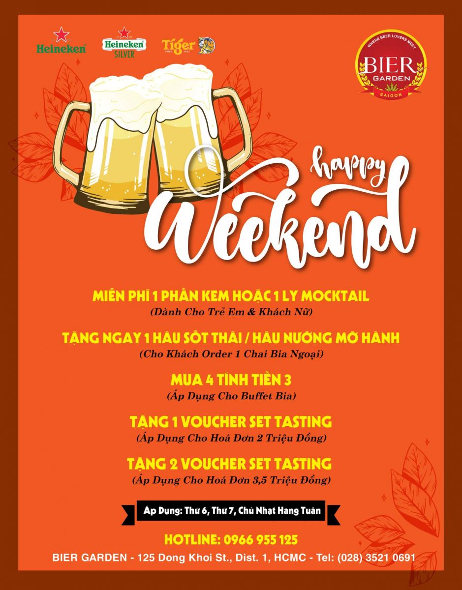 Bông Sen Group, nhà hàng quang gánh, bier garden, nhà hàng Cỏ Nội Vegetarian, WOWWEEKEND, ẩm thực