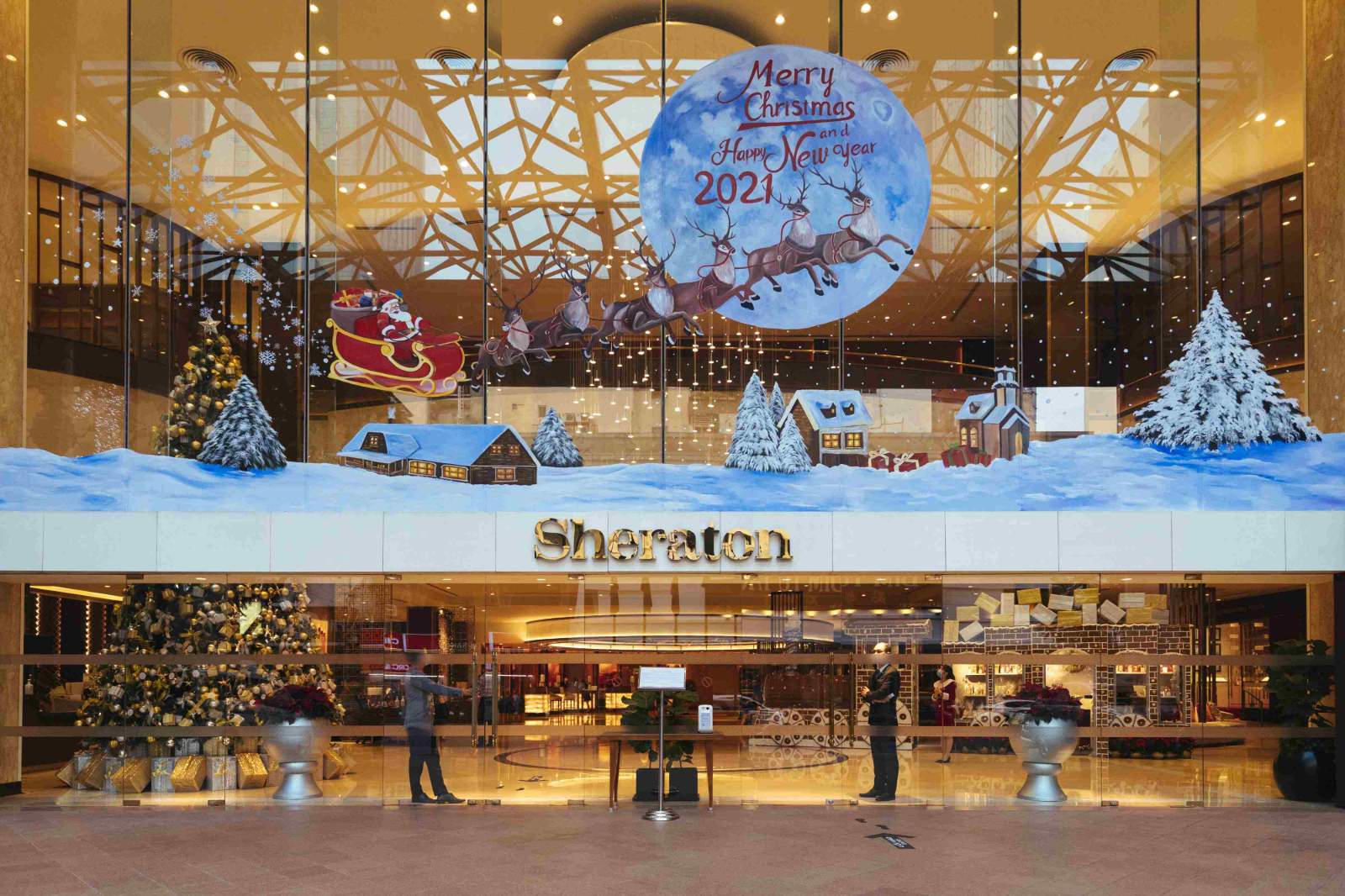 Sheraton Saigon , cây thông Noel, giáng sinh
