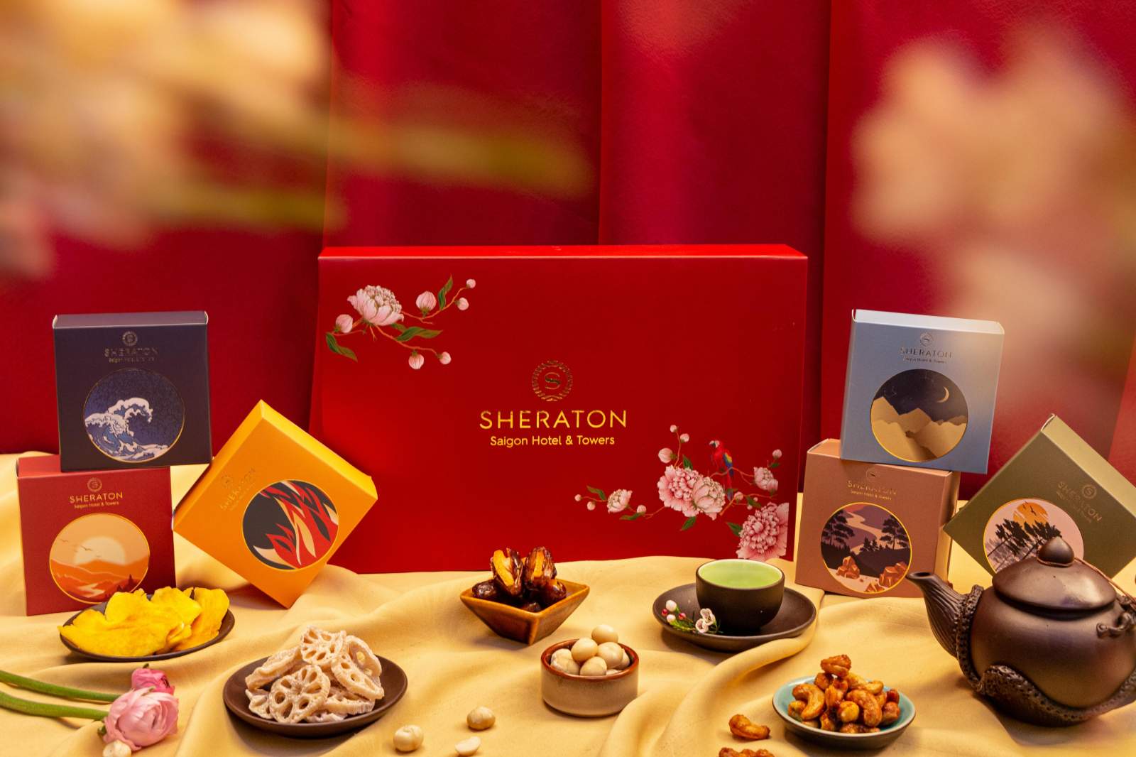 Sheraton Saigon, bộ quà tết lục vị hồng phúc, trao gửi yêu thương