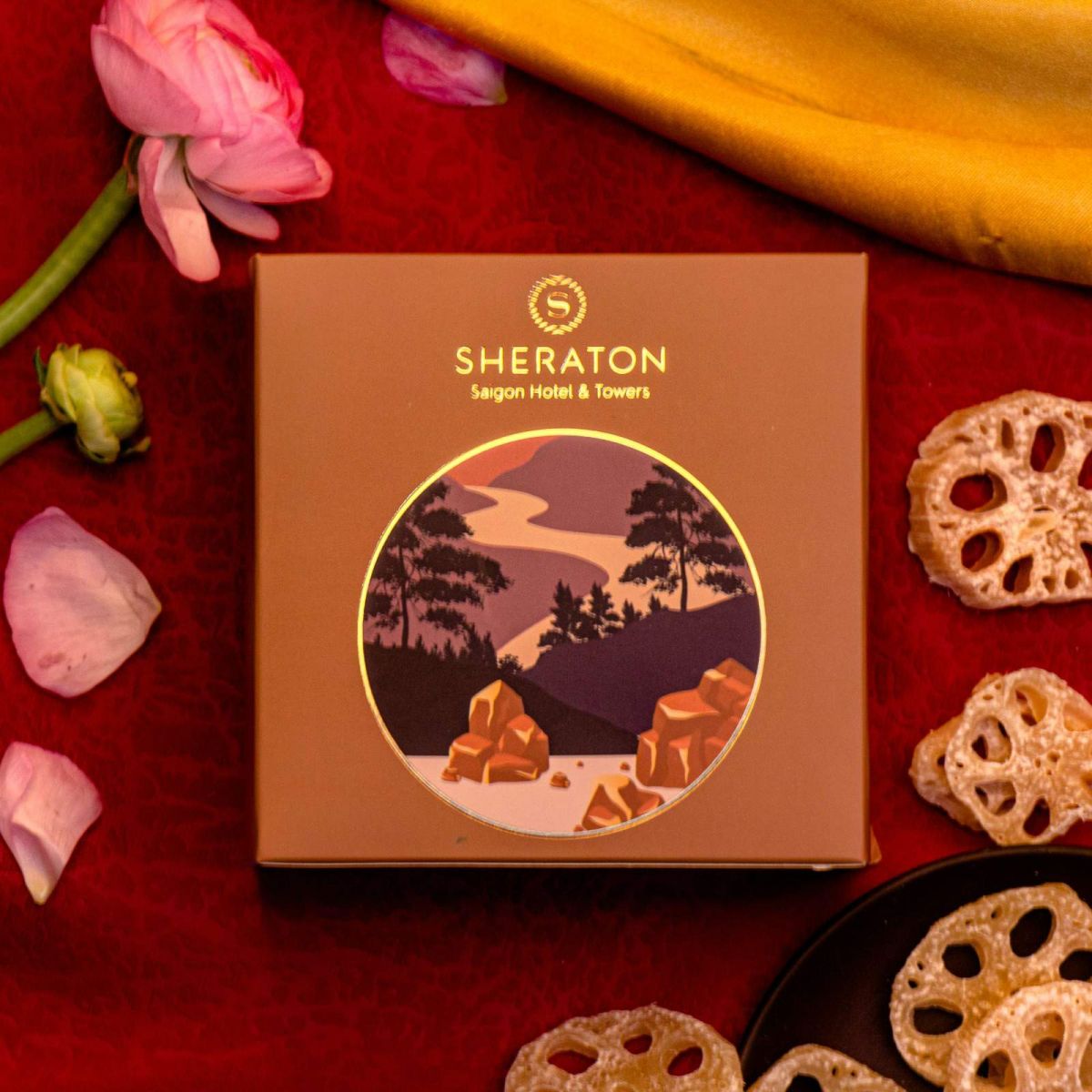 Sheraton Saigon, bộ quà tết lục vị hồng phúc, trao gửi yêu thương