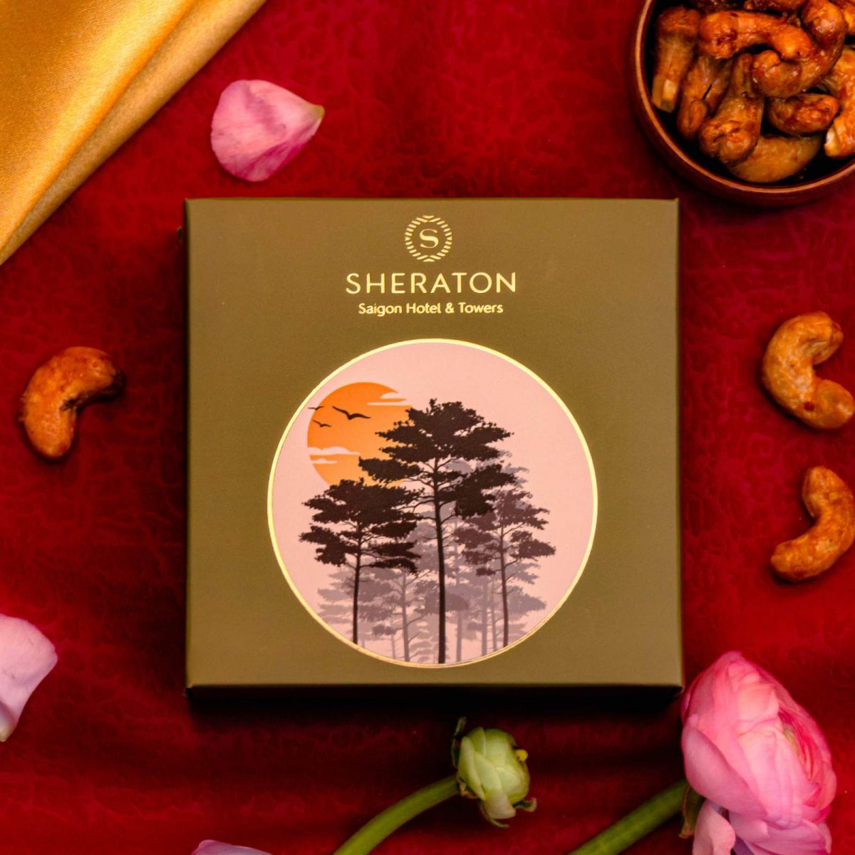 Sheraton Saigon, bộ quà tết lục vị hồng phúc, trao gửi yêu thương