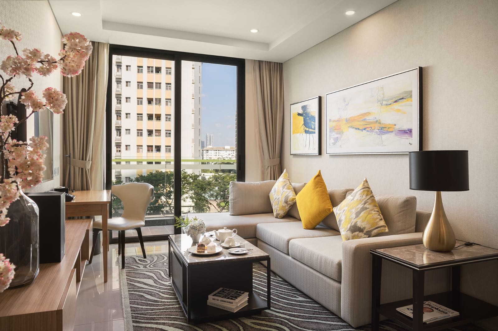 oakwood residence saigon, oakwood, international travel awards, căn hộ 