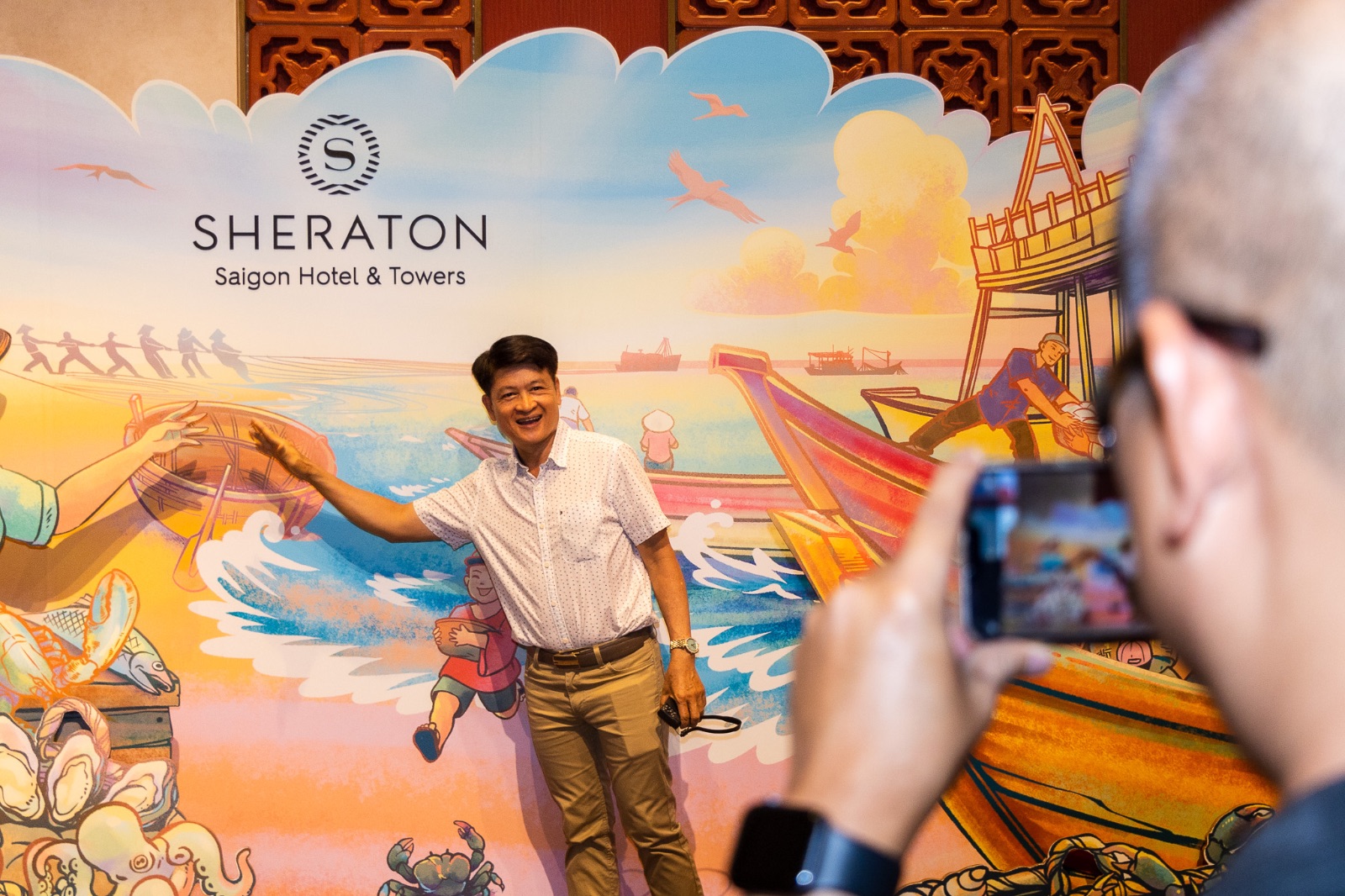 Sheraton Saigon, sheraton, instagrammable spot, trải nghiệm ẩm thực, công nghệ AR
