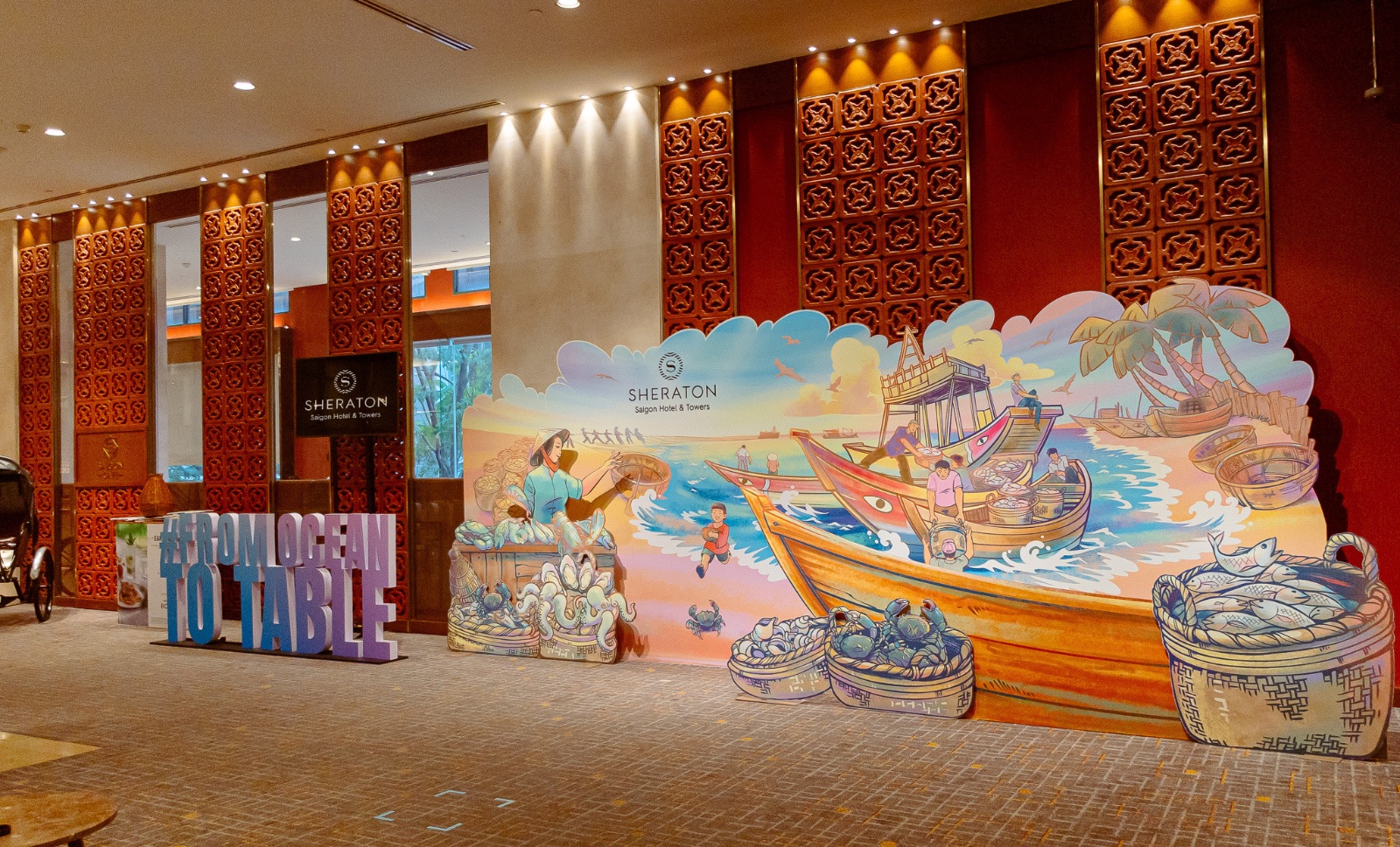 Sheraton Saigon, sheraton, instagrammable spot, trải nghiệm ẩm thực, công nghệ AR