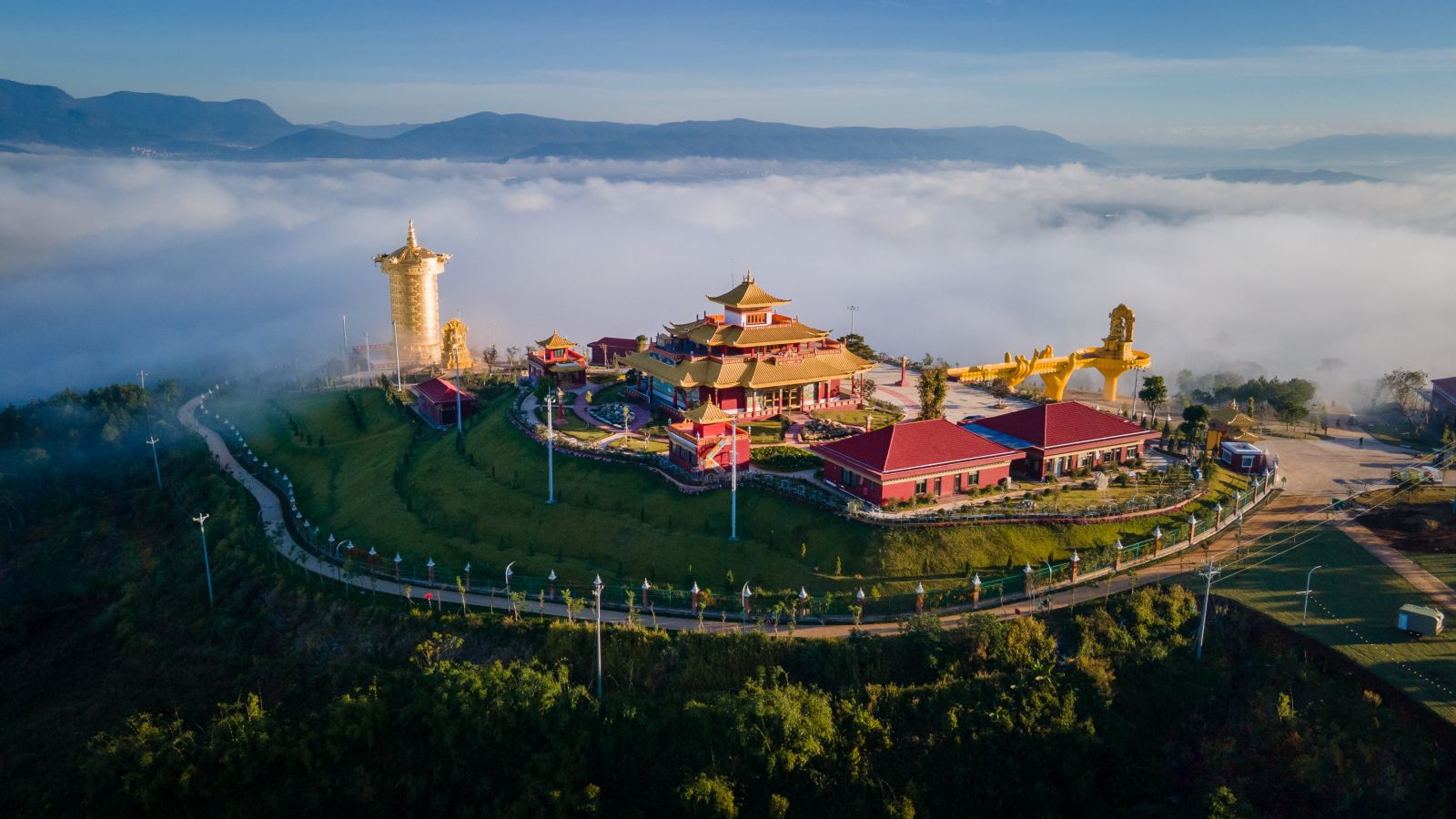 dai-bao-thap-kinh-luan-lon-nhat-the-gioi-Samten-Hills-Dalat-ky-luc-guinness-the-gioi