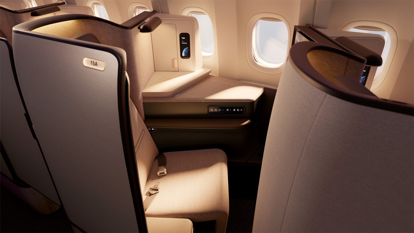 hạng thương gia, khoang thương gia, business class, Qatar Airways, Singapore Airlines, Emirates, Cathay Pacific, Qantas