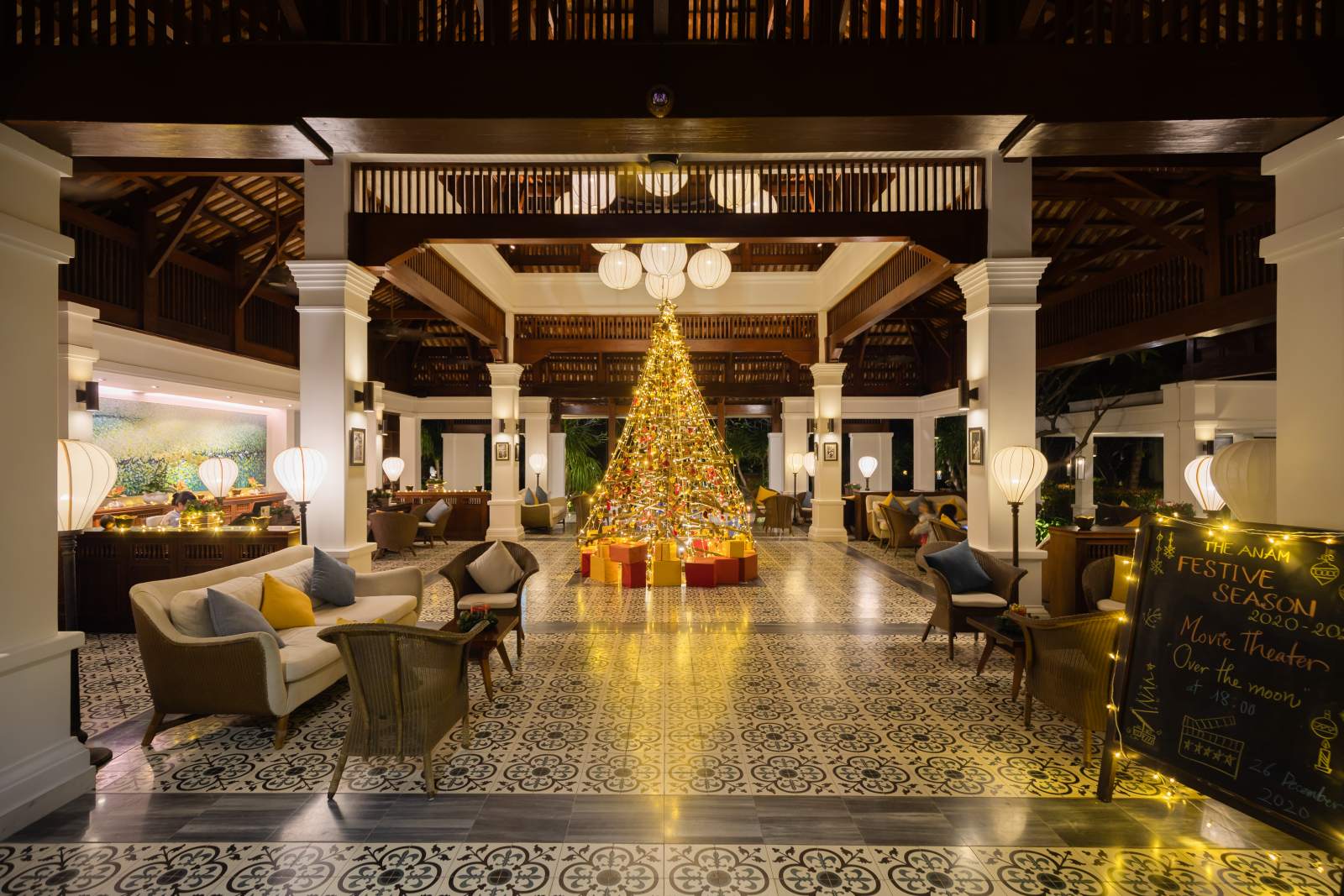 The Anam Mũi Né, The Anam Cam Ranh, tiệc cuối năm, lễ hội cuối năm, Giáng sinh, năm mới, 2025, festive season