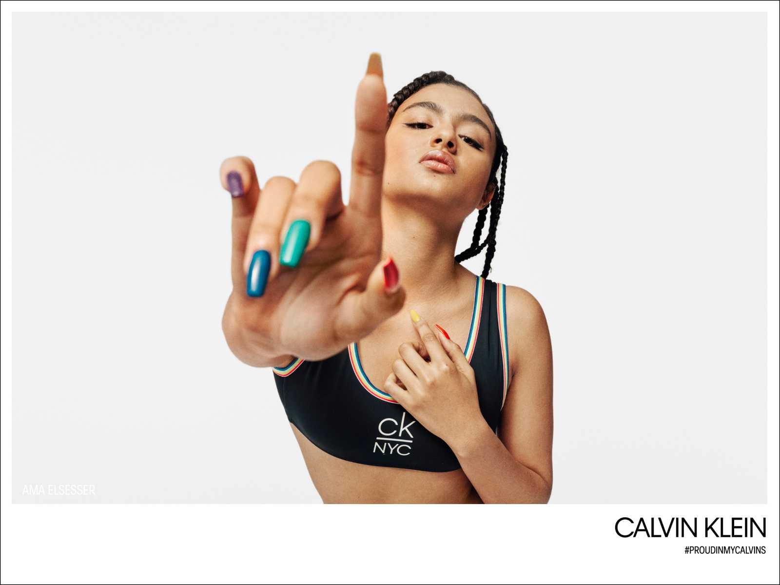 Ama Elsesser PRIDE CALVIN KLEIN