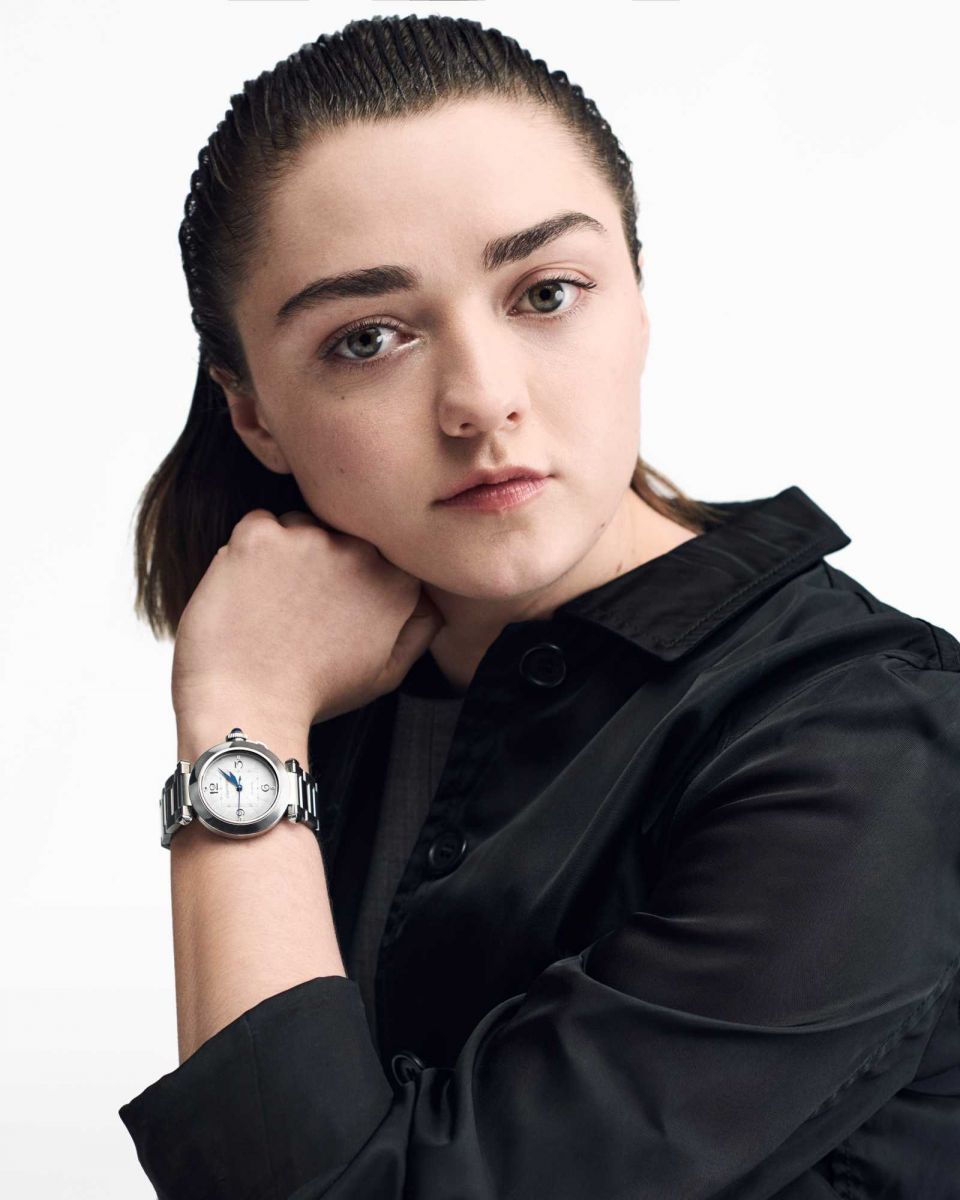 Maisie Williams đại sứ Pasha de Cartier