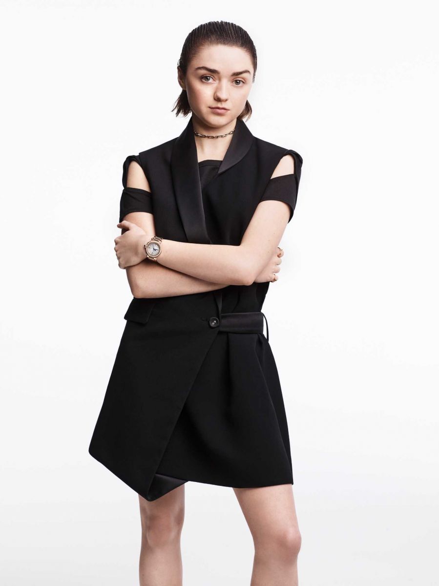 Maisie Williams đại sứ Pasha de Cartier